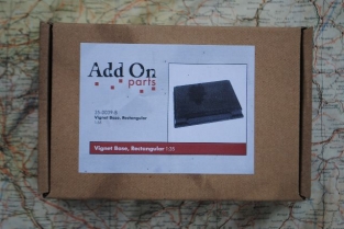 AOM35-0039B  VIGNET BASE RECTANGULAR